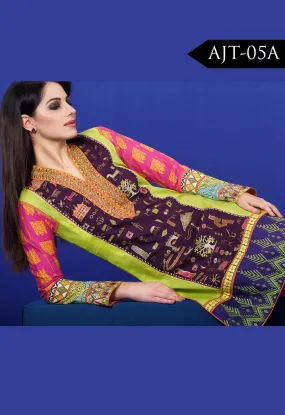 Asim Jofa Lawn Tunics Collection - AJT-5A