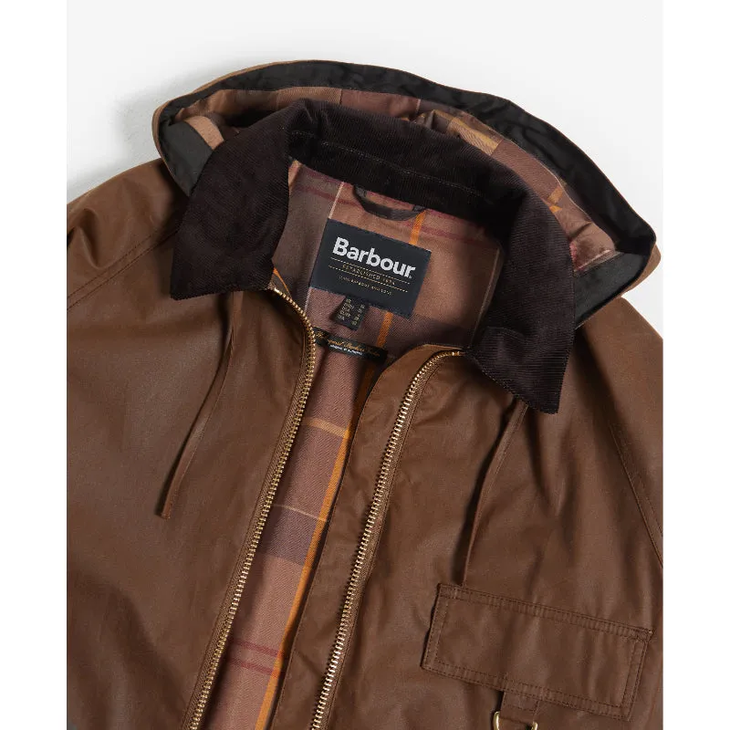 Barbour Highclere Ladies Wax Jacket - Bark/Muted