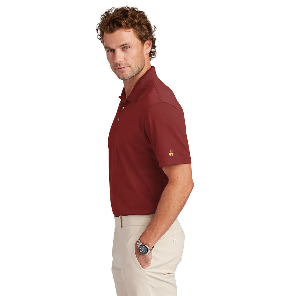 Brooks Brothers® Mesh Pique Performance Polo - Rich Red