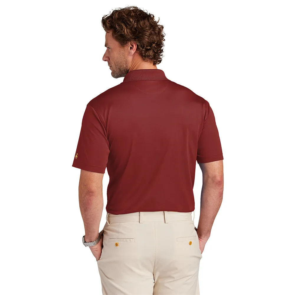 Brooks Brothers® Mesh Pique Performance Polo - Rich Red