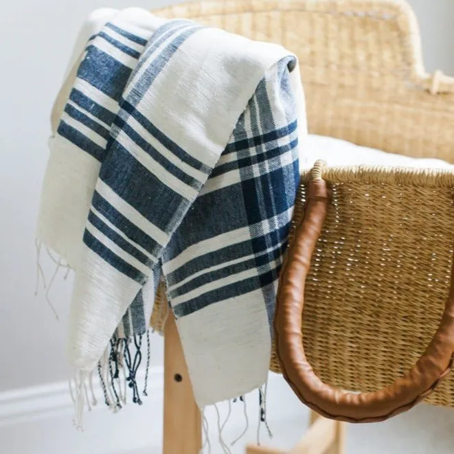 Cabin Hatch Cotton Throw Blanket