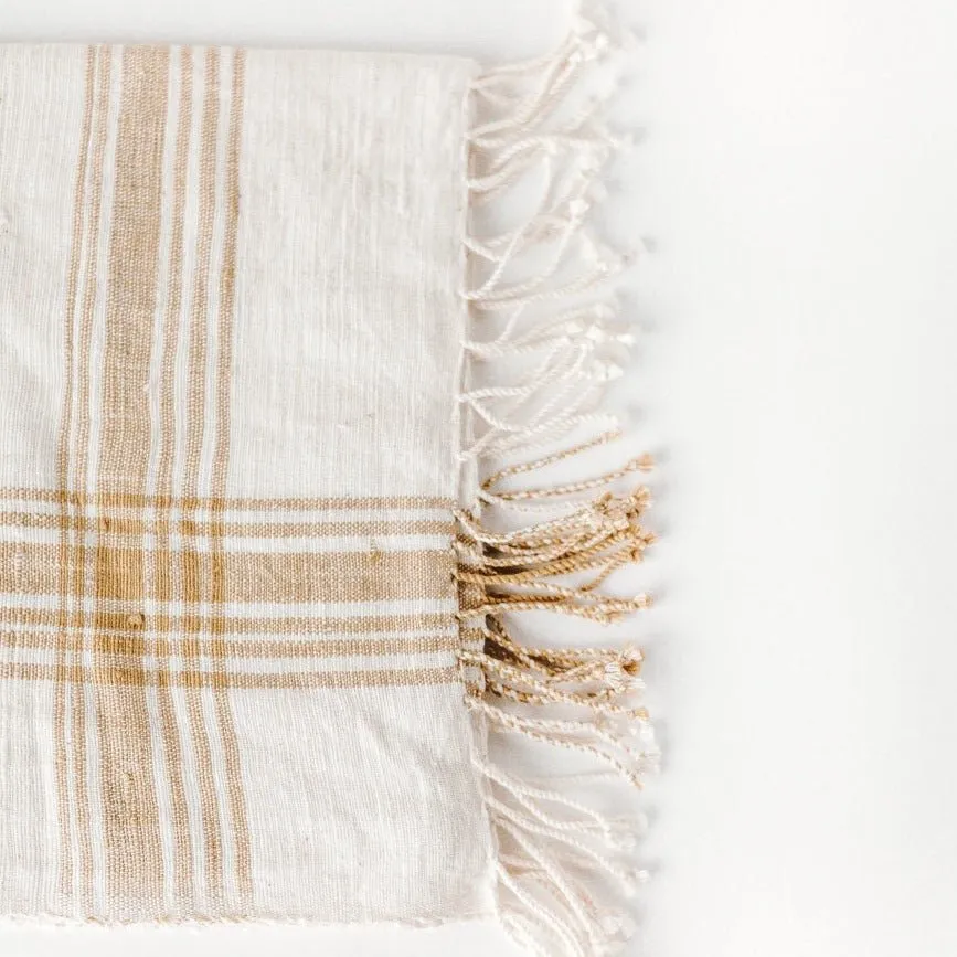 Cabin Hatch Cotton Throw Blanket