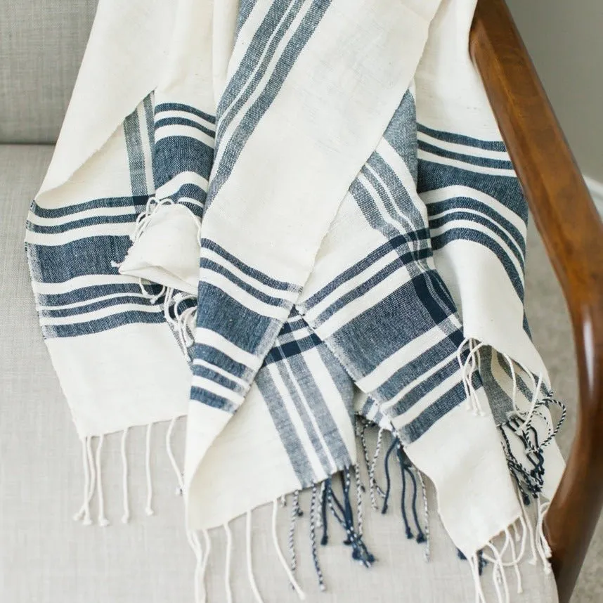 Cabin Hatch Cotton Throw Blanket