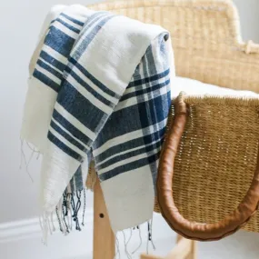 Cabin Hatch Cotton Throw Blanket