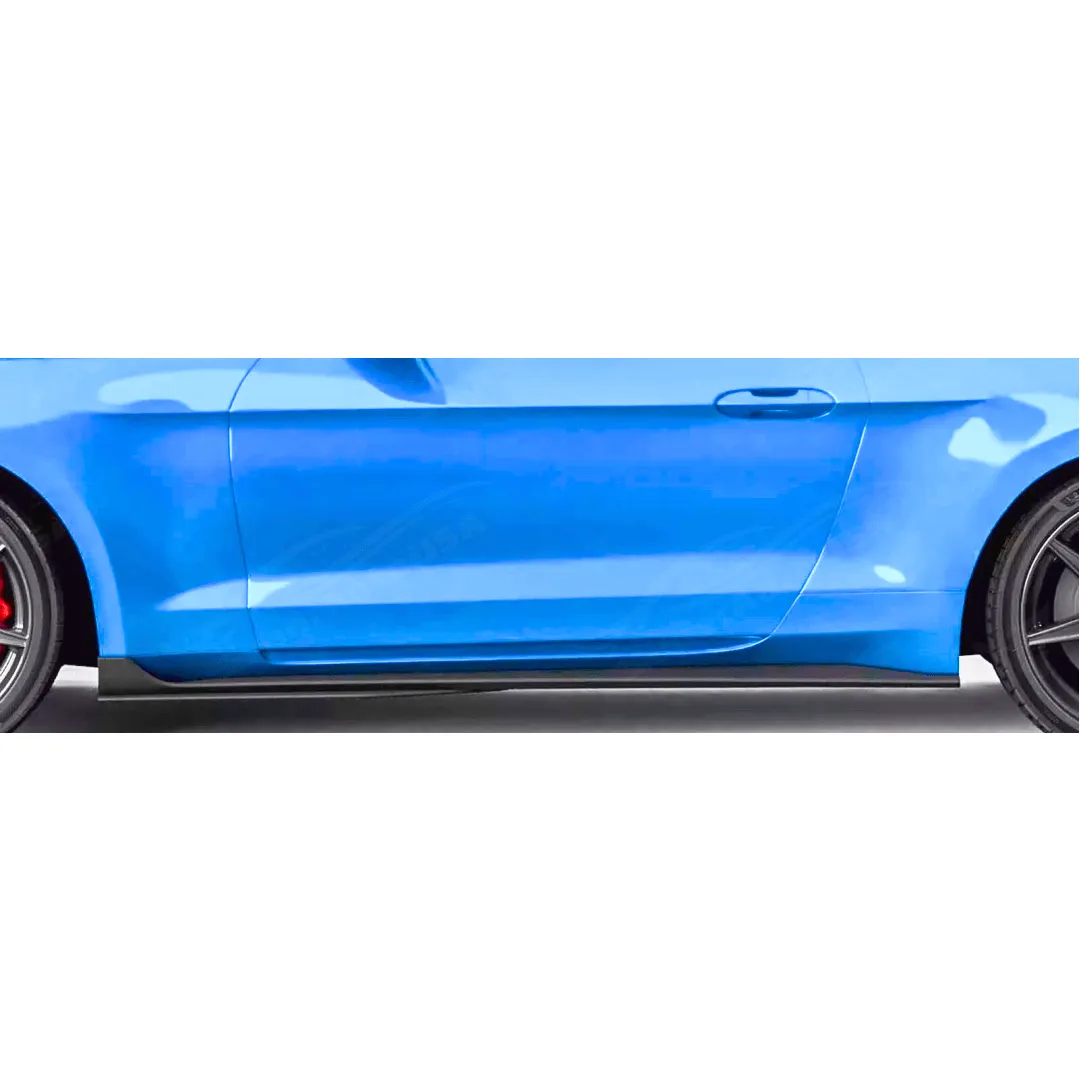 Carbon Fiber Print Side Skirts Extension Fits BMW 2000-2025 All Year Model