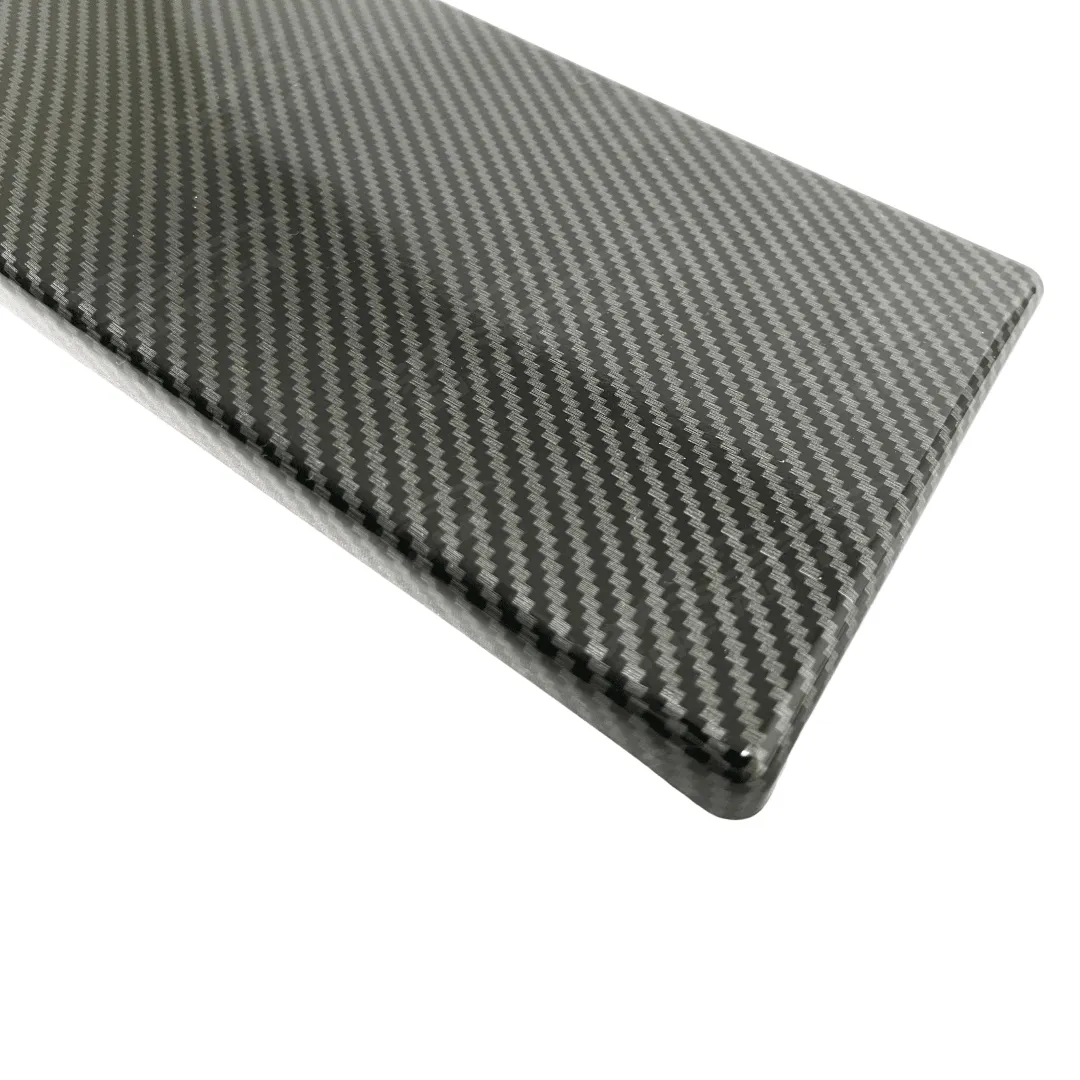 Carbon Fiber Print Side Skirts Extension Fits BMW 2000-2025 All Year Model