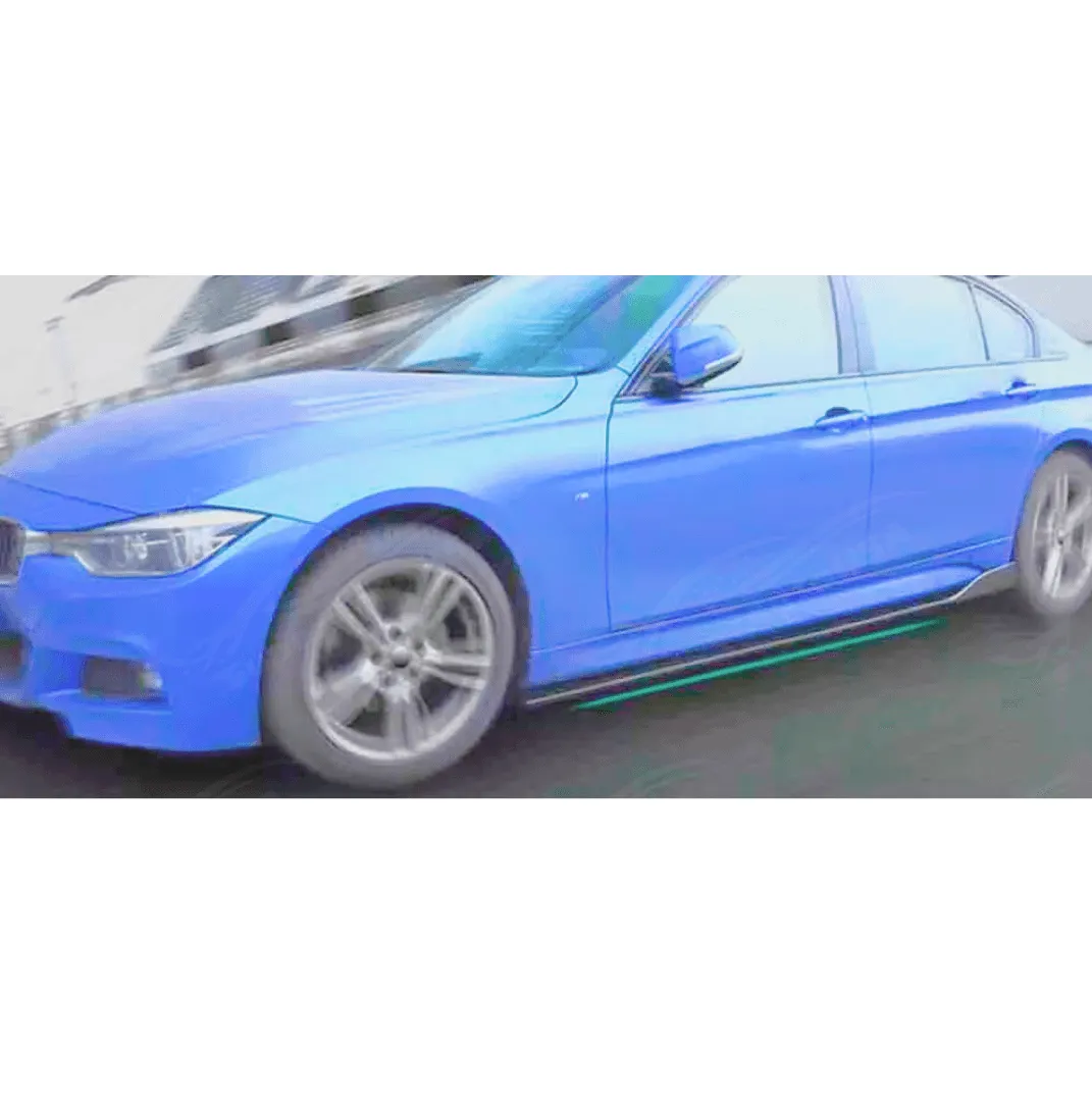 Carbon Fiber Print Side Skirts Extension Fits BMW 2000-2025 All Year Model