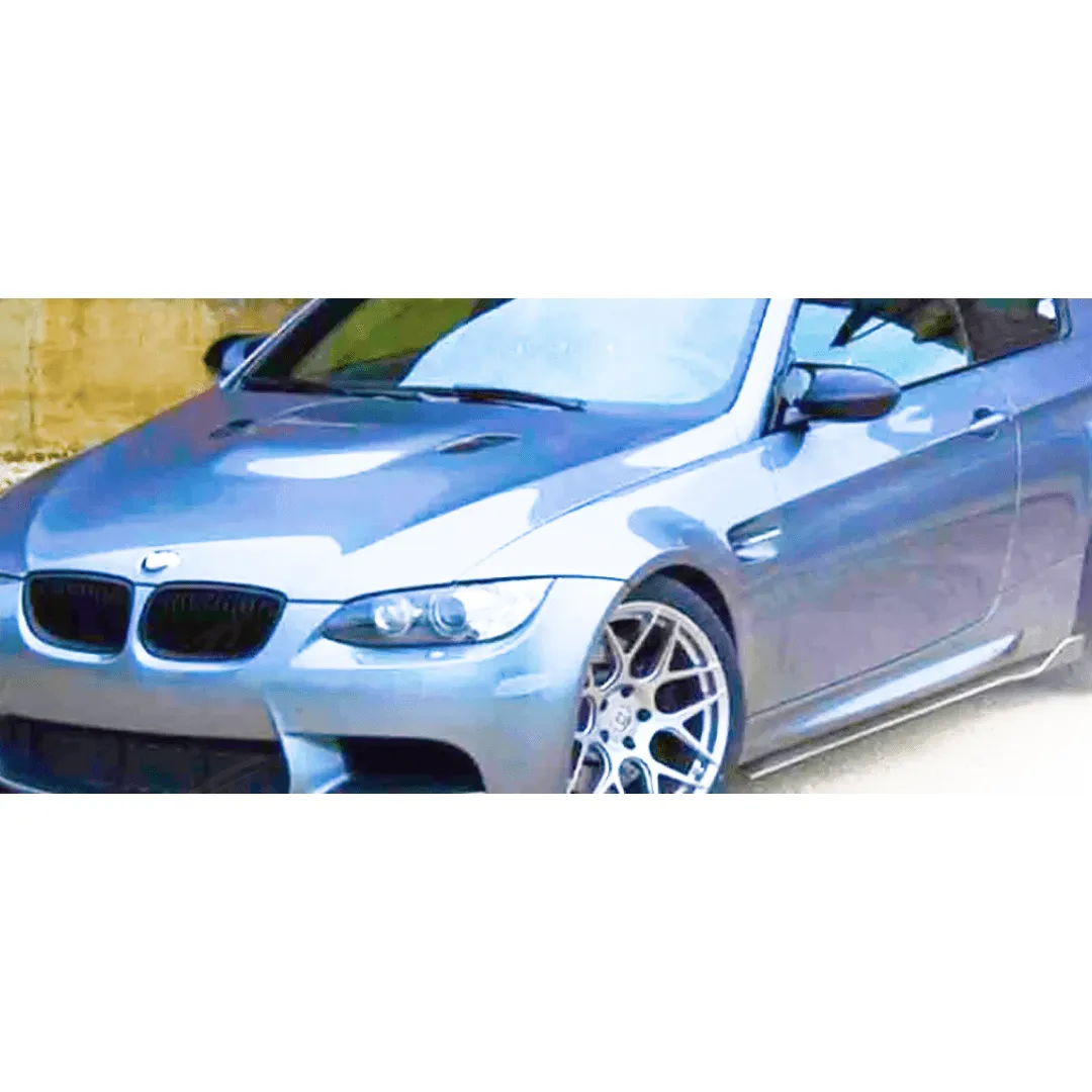 Carbon Fiber Print Side Skirts Extension Fits BMW 2000-2025 All Year Model