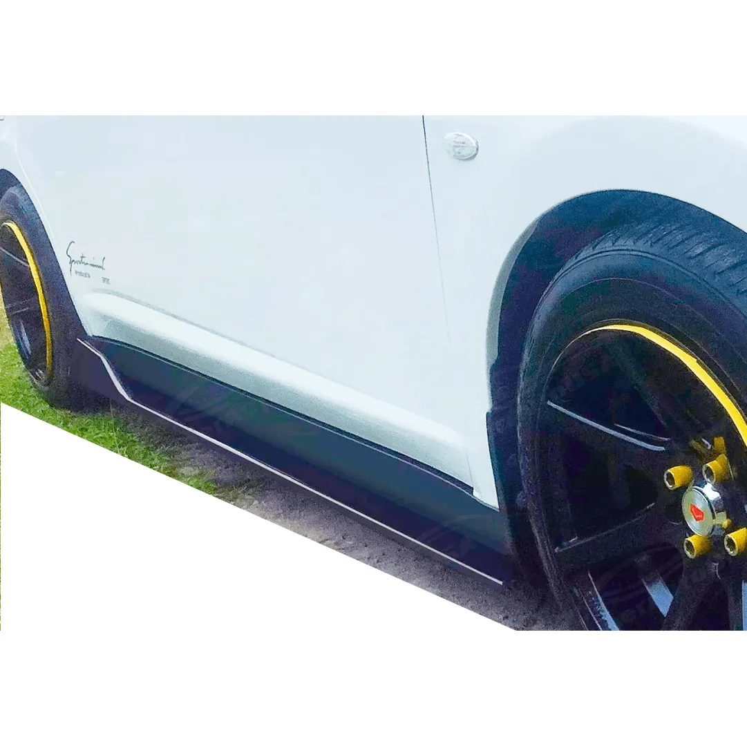Carbon Fiber Print Side Skirts Extension Fits BMW 2000-2025 All Year Model