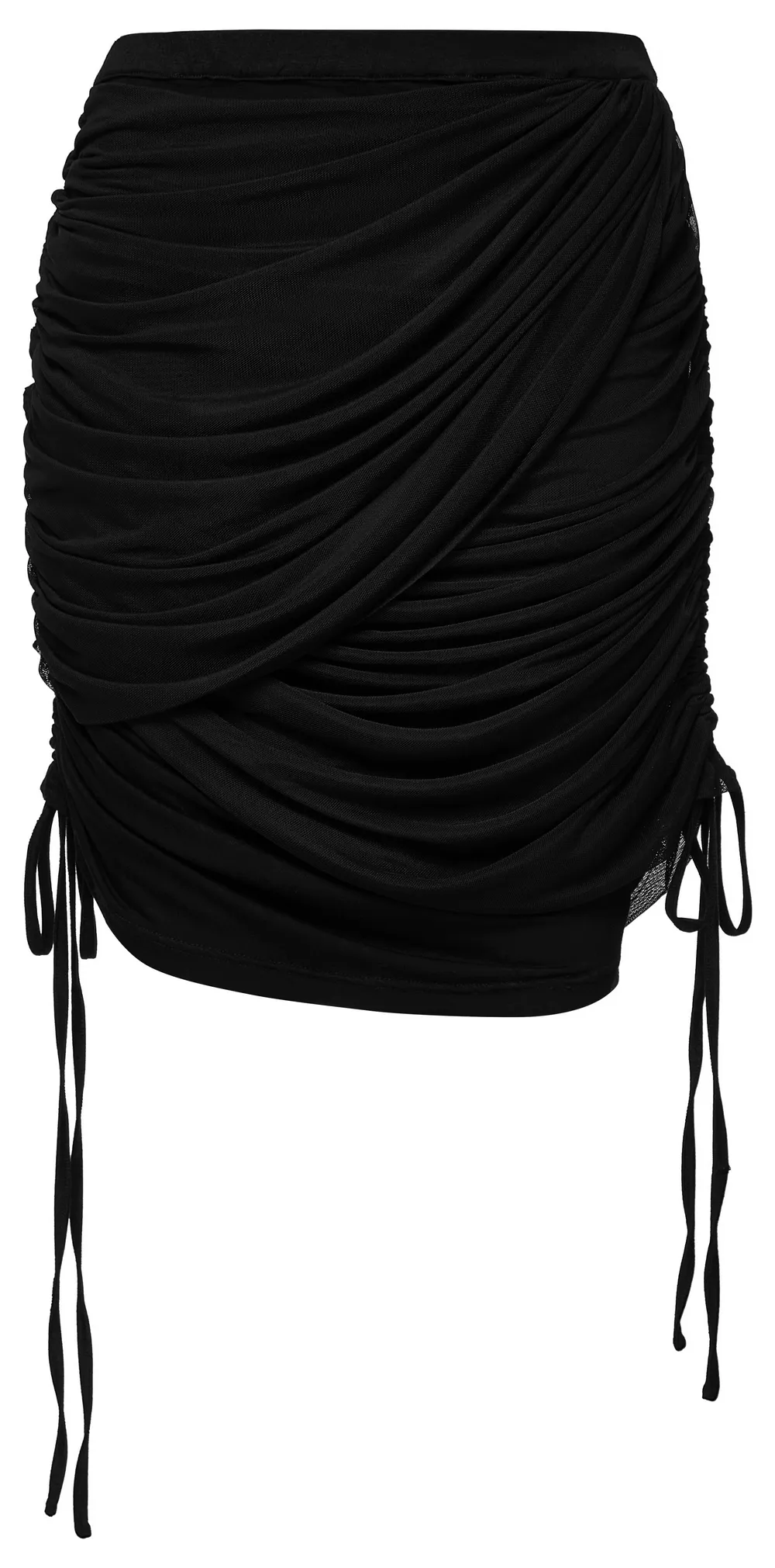 Convertible Pleated Mesh Skirt: Endless Statement Looks