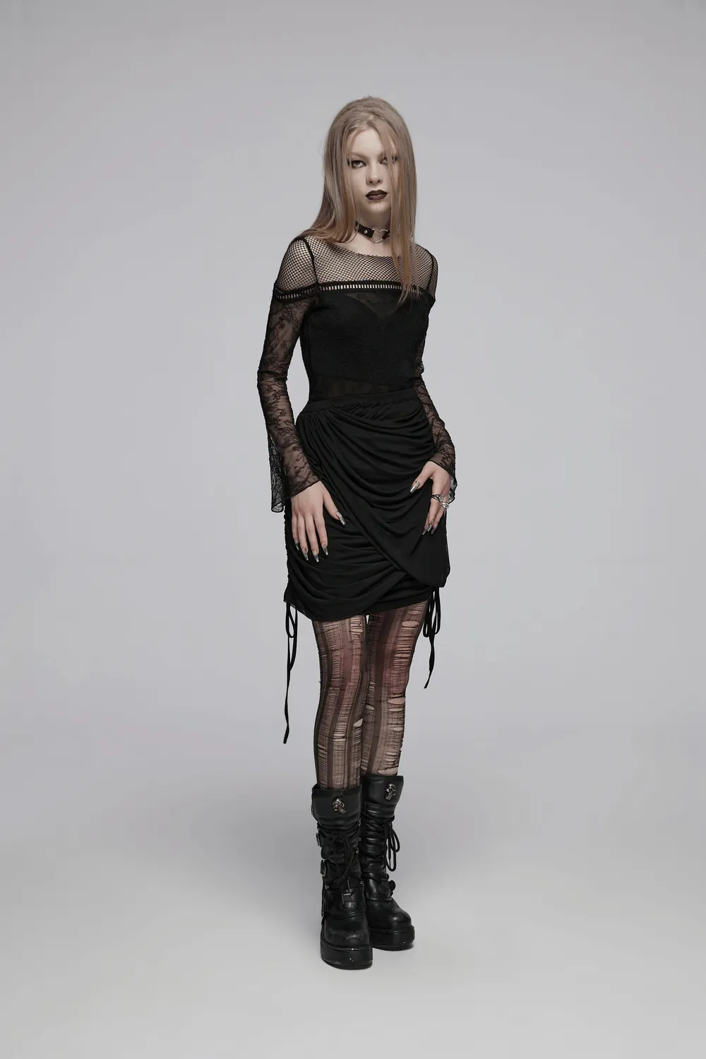 Convertible Pleated Mesh Skirt: Endless Statement Looks