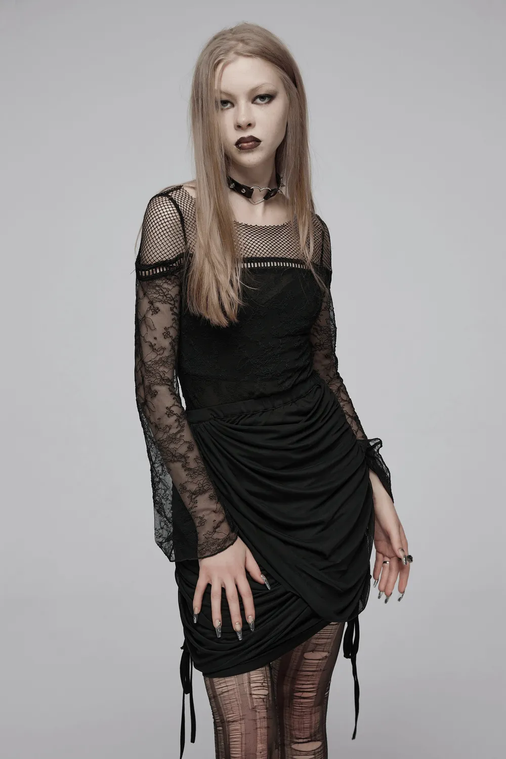 Convertible Pleated Mesh Skirt: Endless Statement Looks