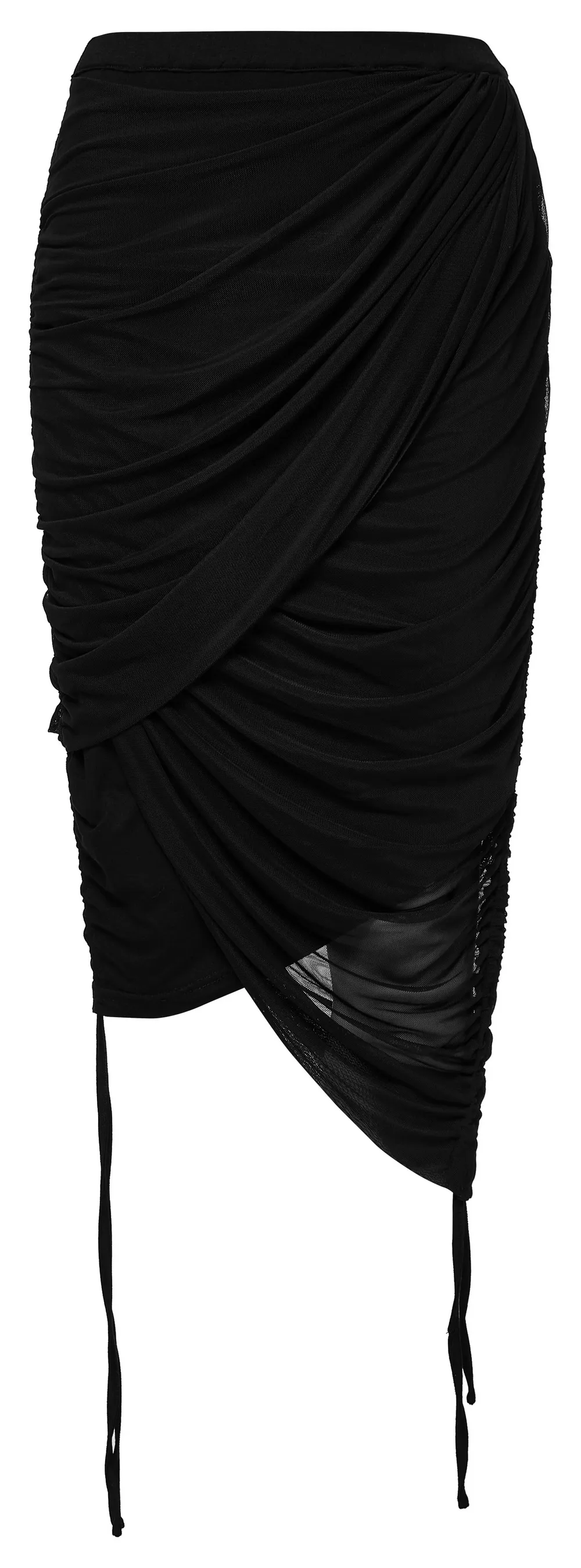 Convertible Pleated Mesh Skirt: Endless Statement Looks