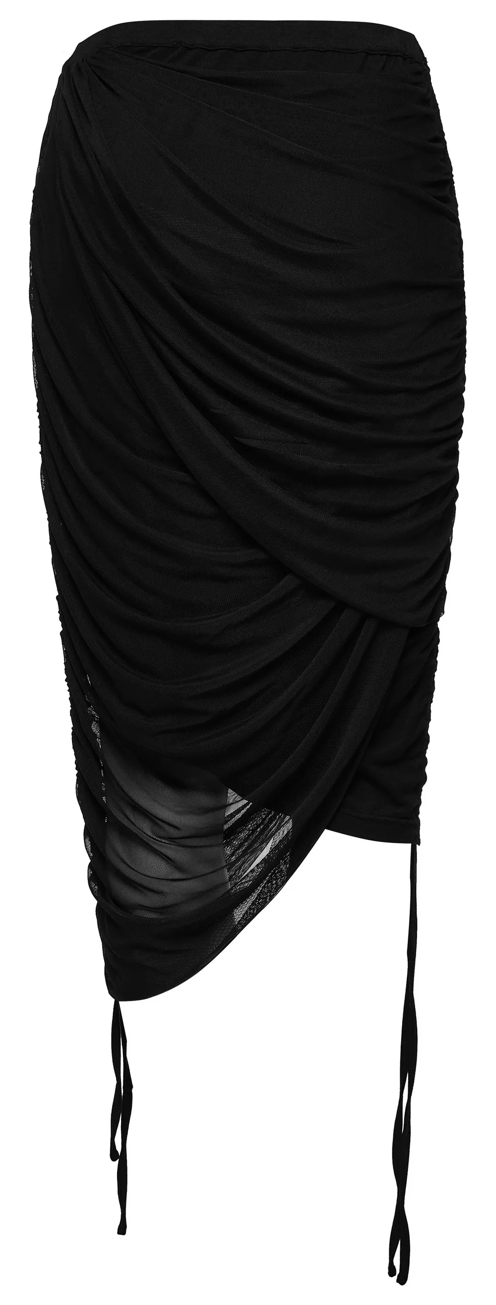 Convertible Pleated Mesh Skirt: Endless Statement Looks