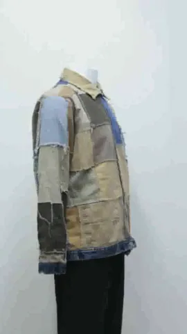 CR2193 Rework Patchwork Jacket