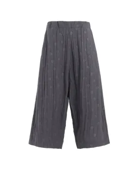 DOT PRINT WASHER PENGUIN PANTS