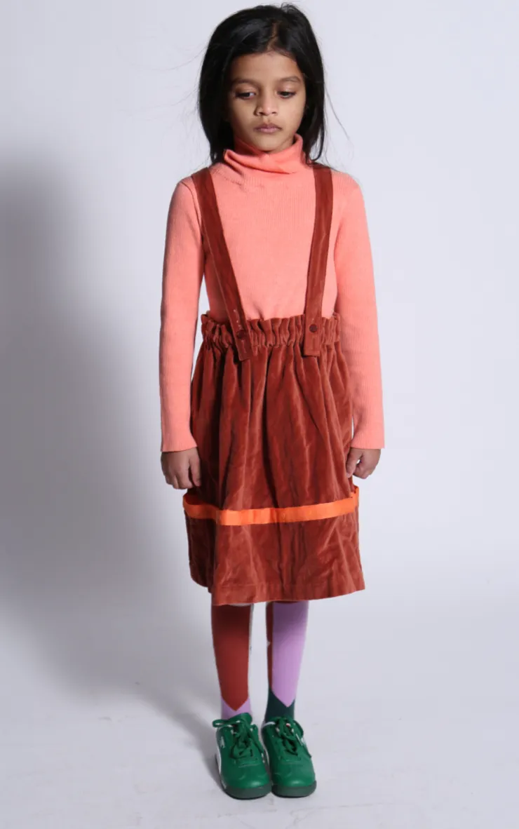 DUNGAREE CONVERTIBLE SKIRT