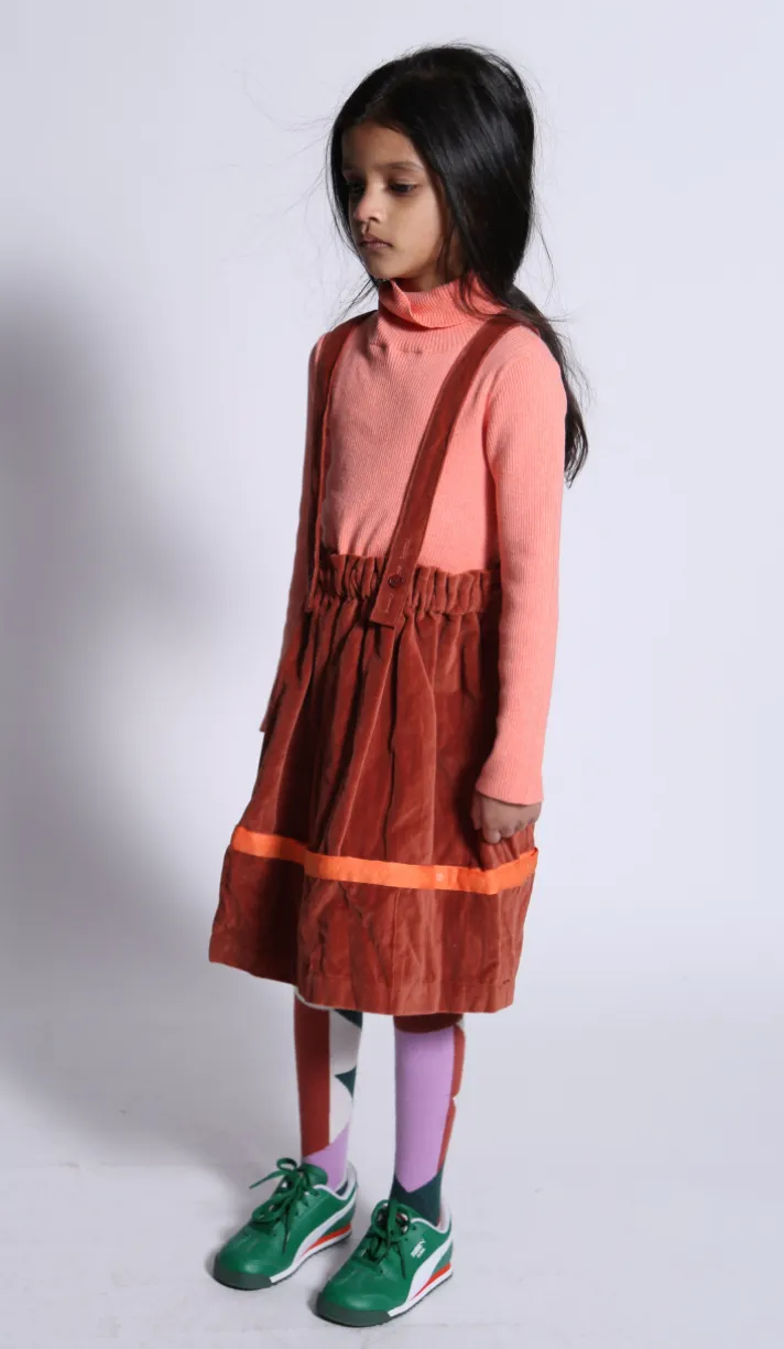 DUNGAREE CONVERTIBLE SKIRT