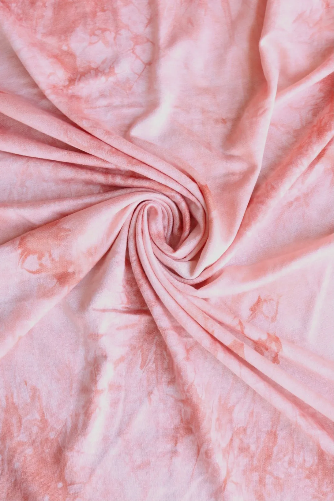 French Rose Tie Dye Baby French Terry
