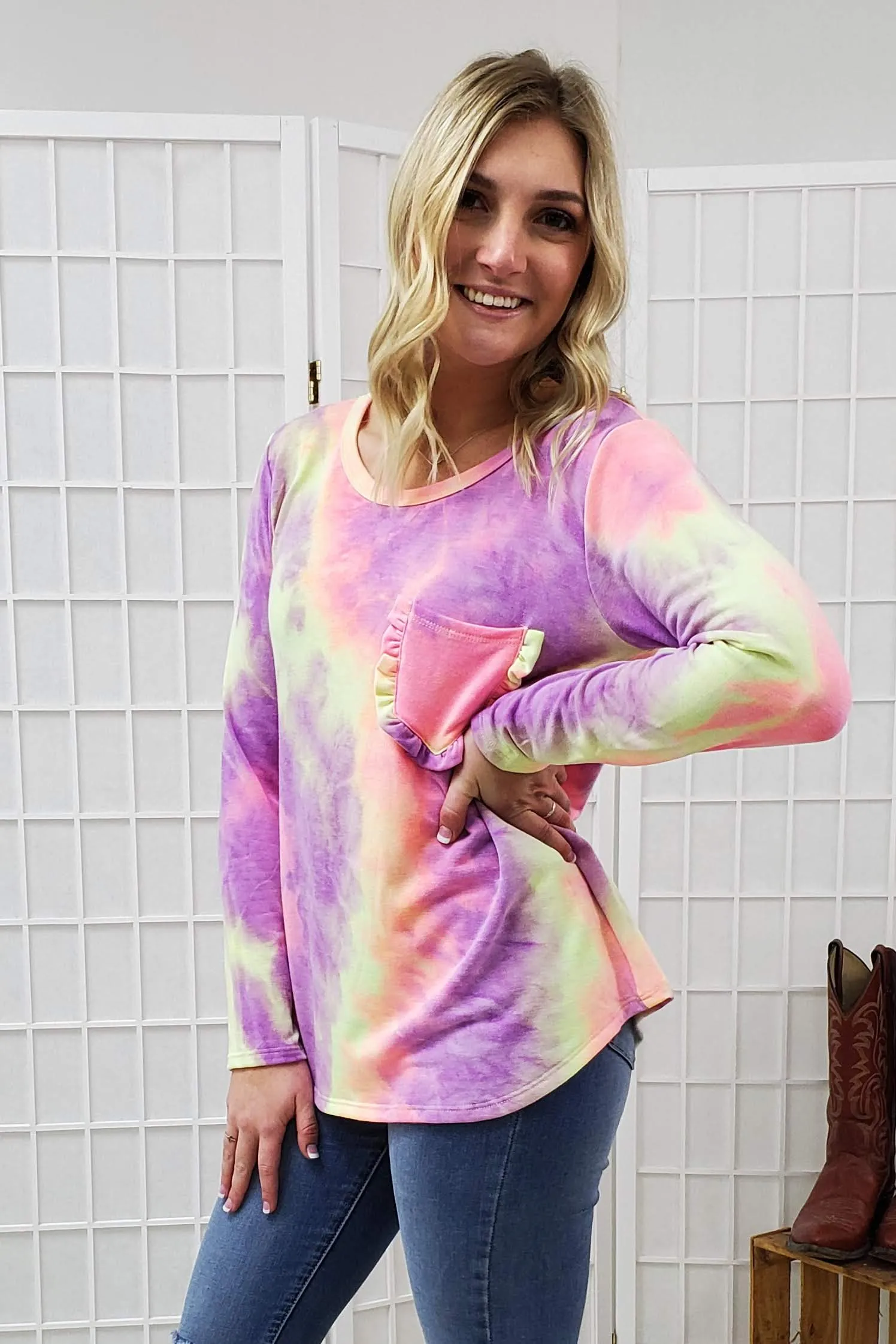 Janet Tie Dye Top
