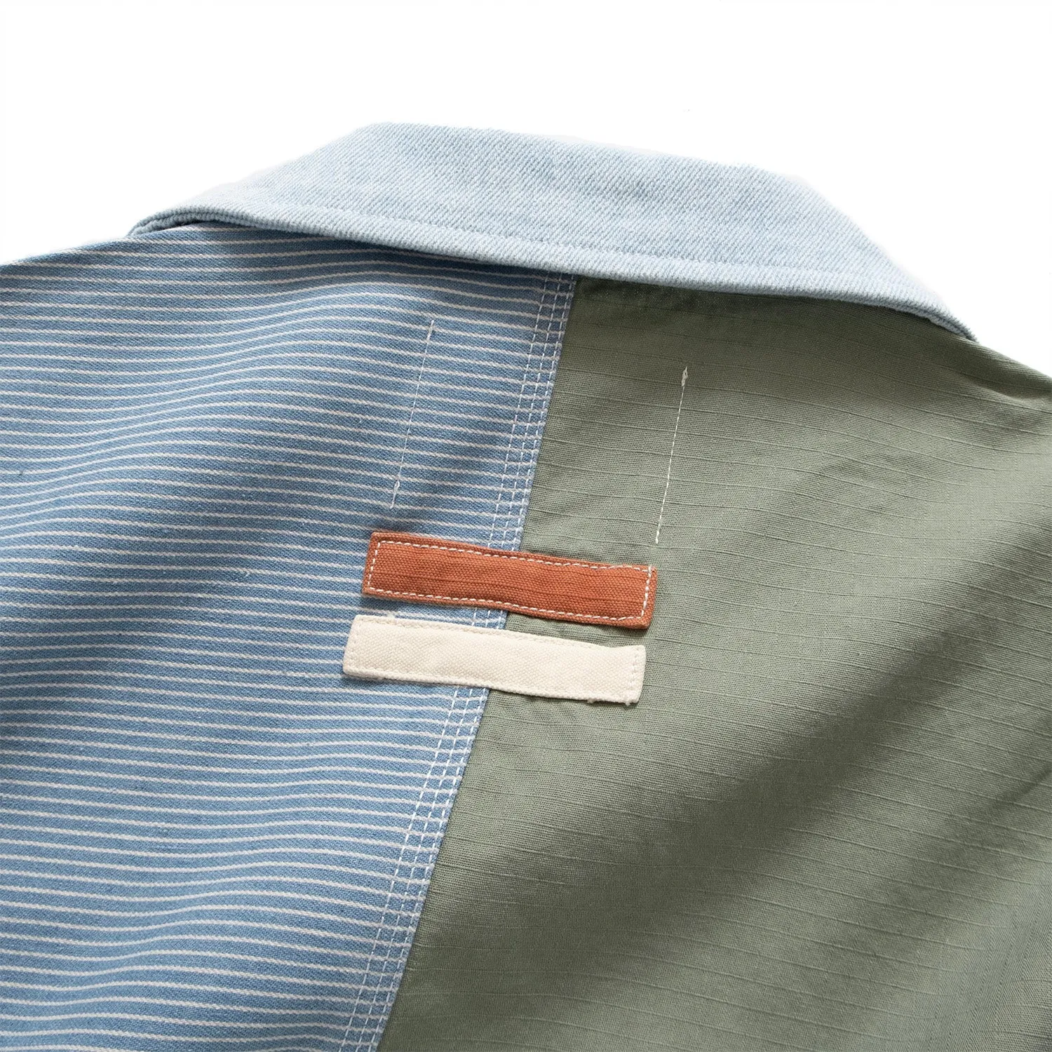 (JK349) Crazy Patch Work Jacket