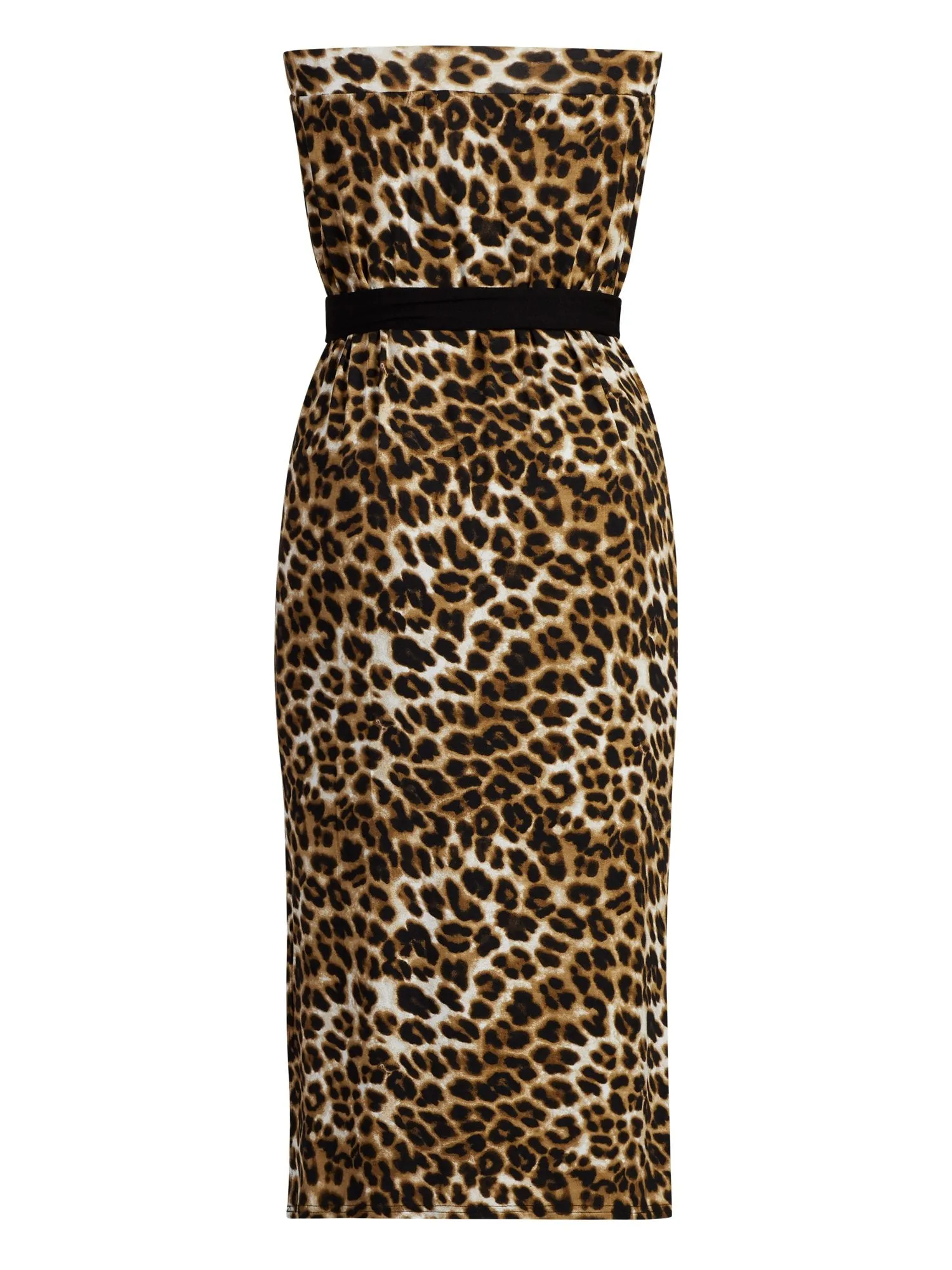 Leopard Convertible Strapless Dress - NY&C Style System