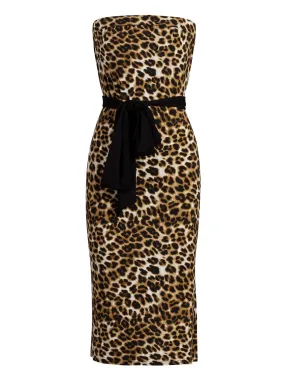 Leopard Convertible Strapless Dress - NY&C Style System
