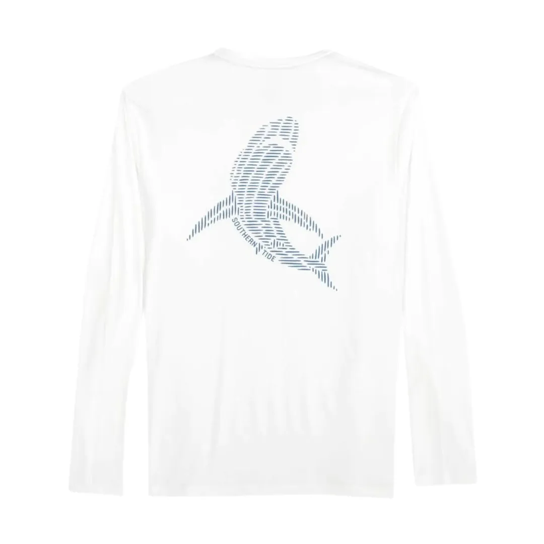 Lined Shark Long Sleeve Performance T-Shirt