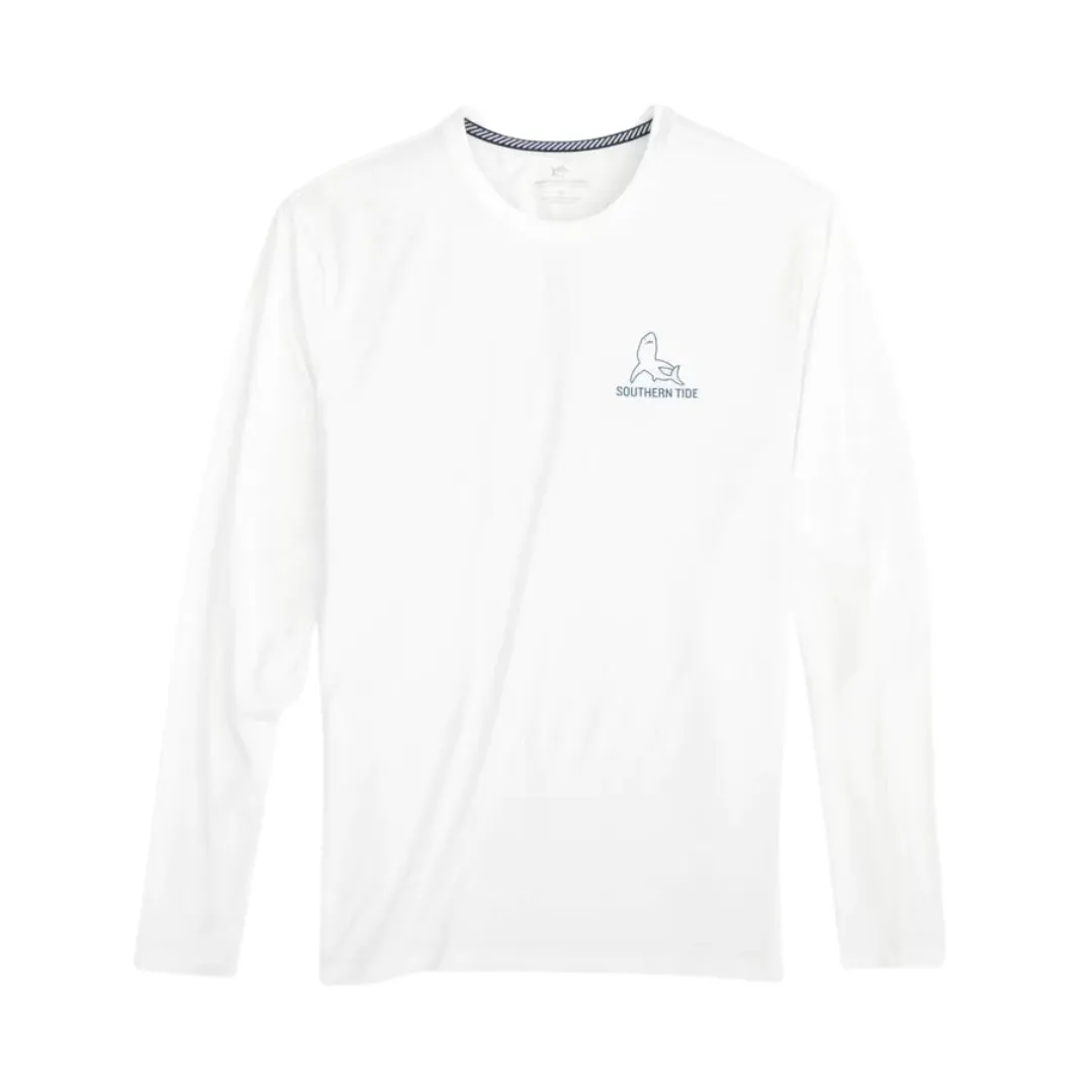 Lined Shark Long Sleeve Performance T-Shirt