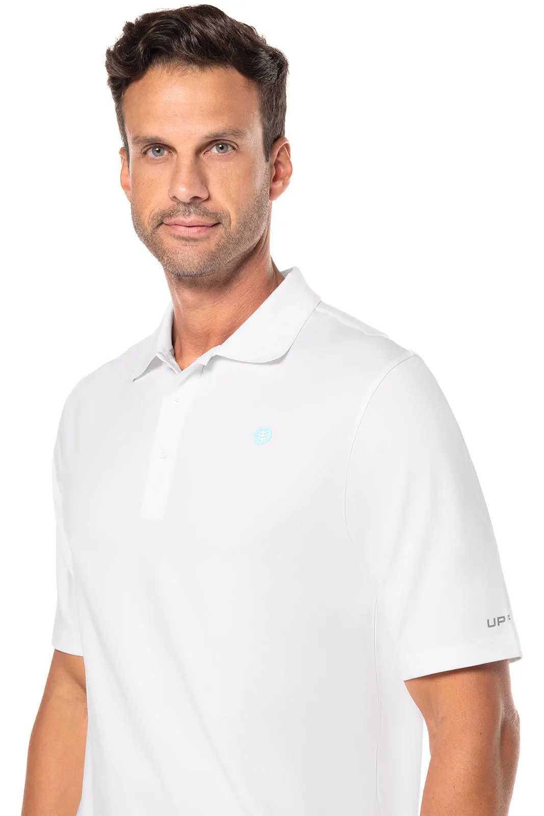 Men's Erodym Short Sleeve Golf Polo | White