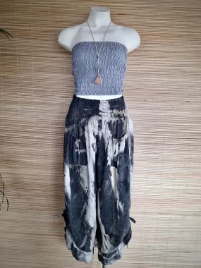 PANT KRISHNA New Tie Dye Black/ Sand