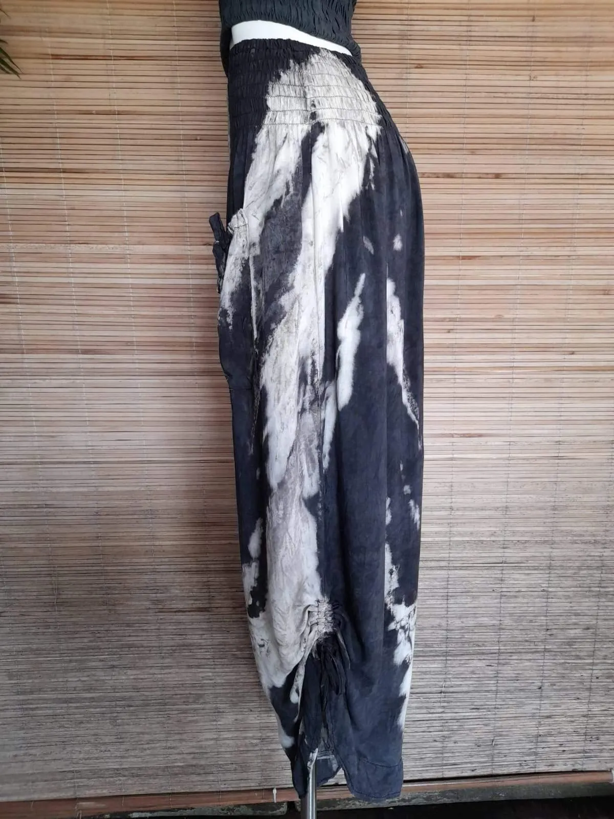PANT KRISHNA New Tie Dye Black/ Sand