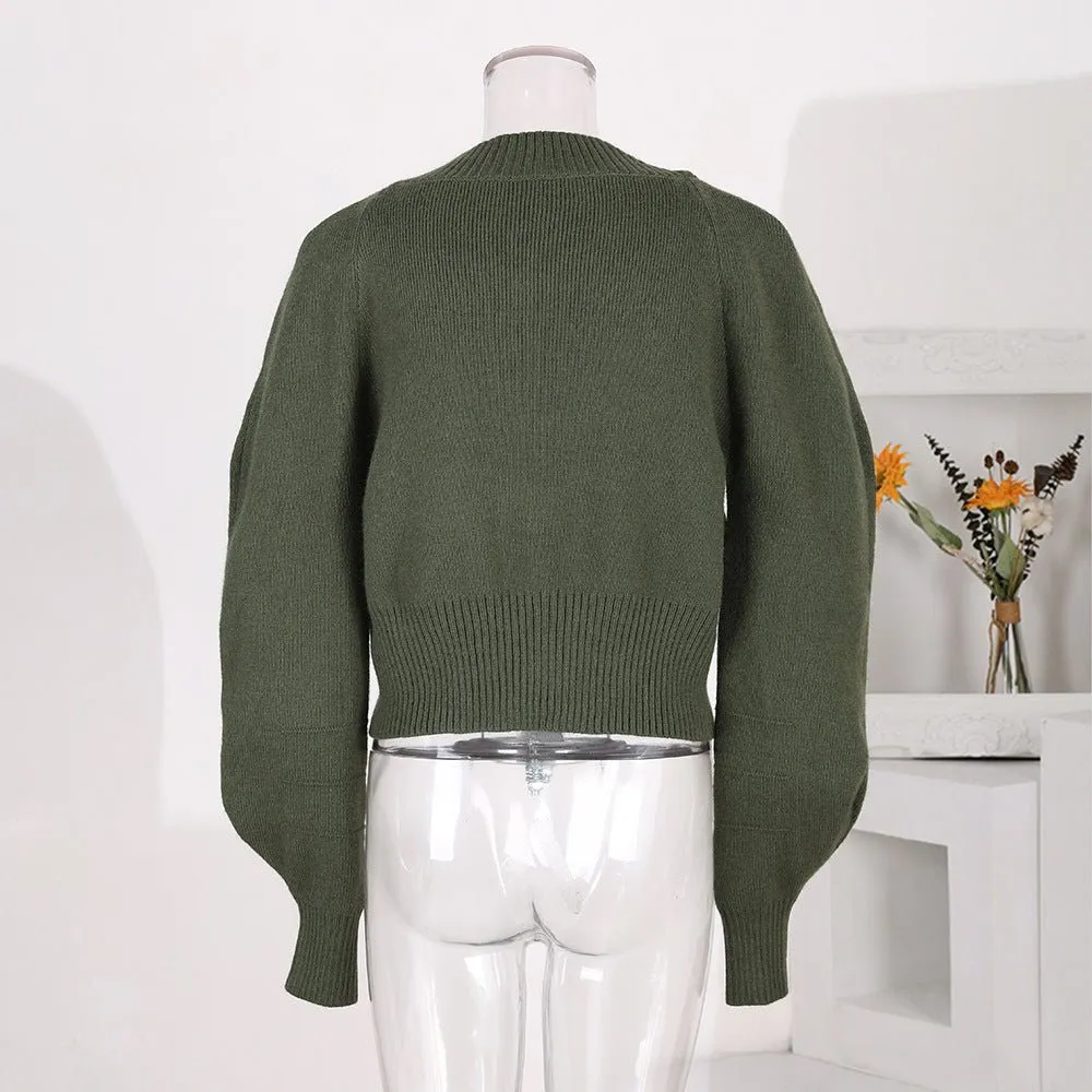 Pre Order:  Mock-Up Two-Piece Spliced Knit Jacket