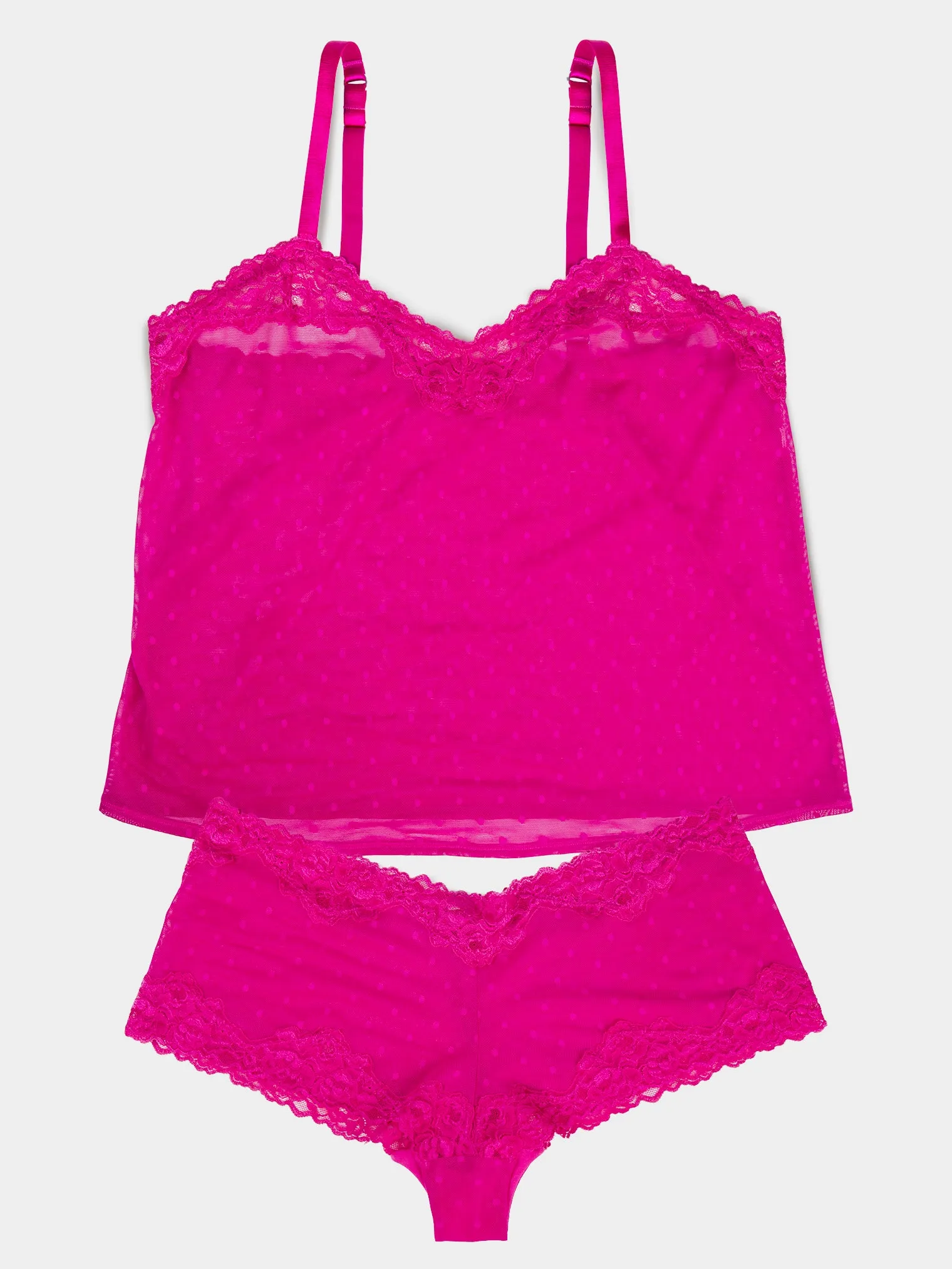Sheer Whisper 2Pc Set  - Glamberry