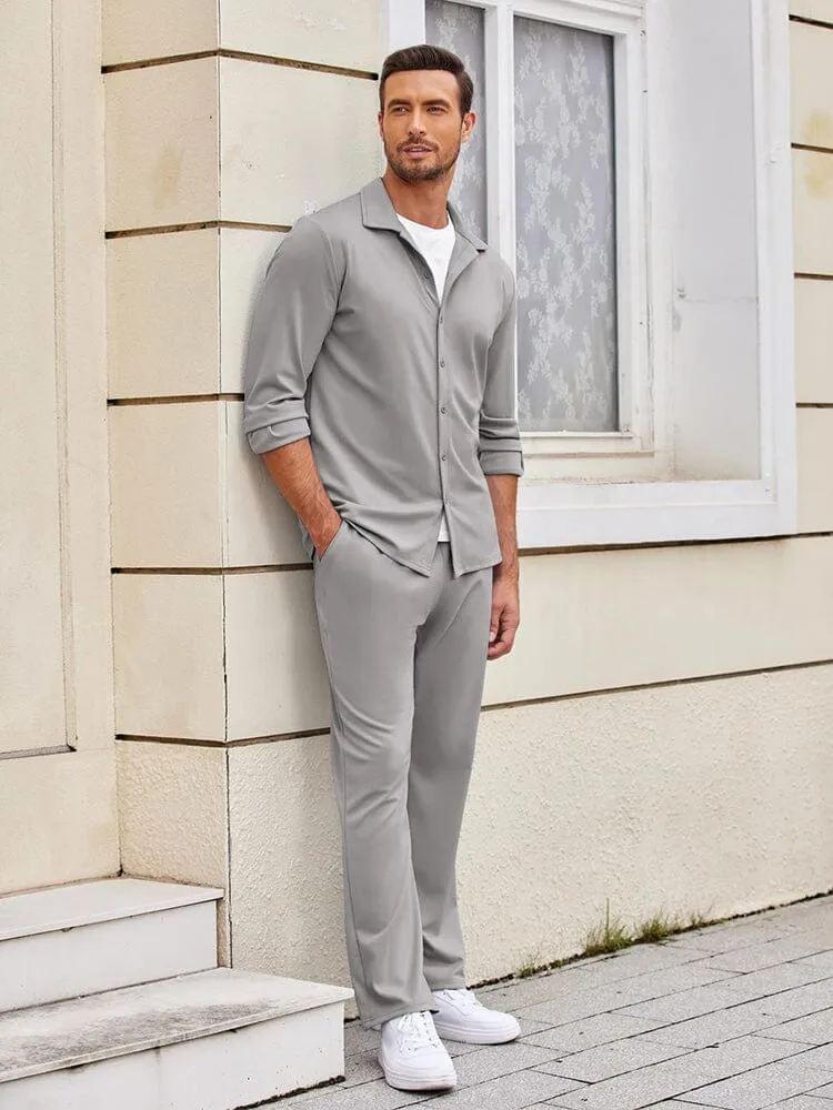 Stretchy Wrinkle Free 2-Piece Outfits (US Only)