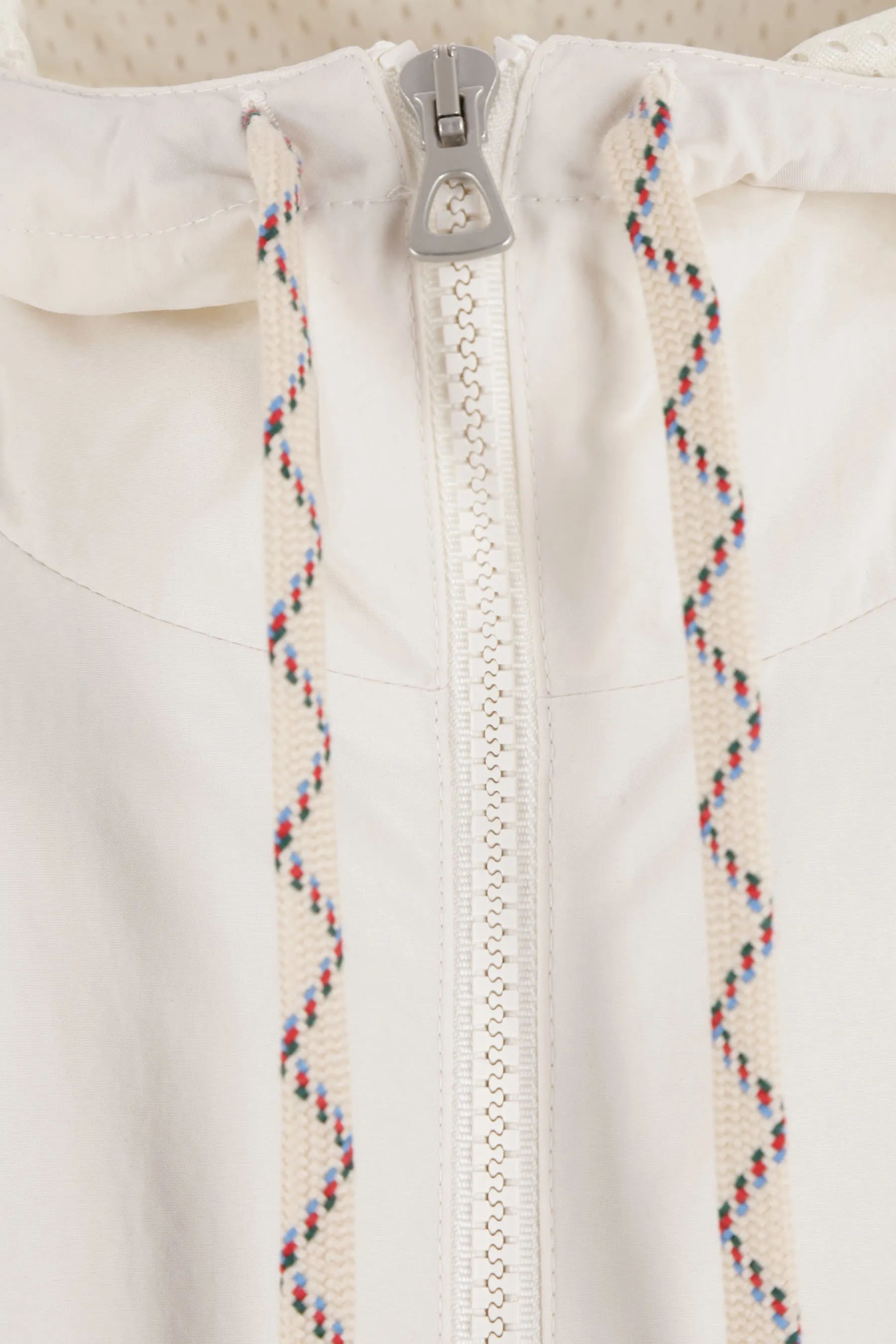 Striped Patchwork Nylon Sport Jacket