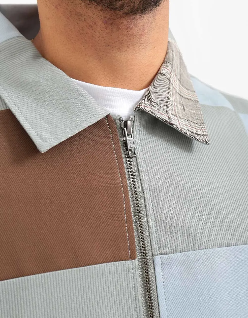 Stüssy Patchwork Zip Jacket - Multi