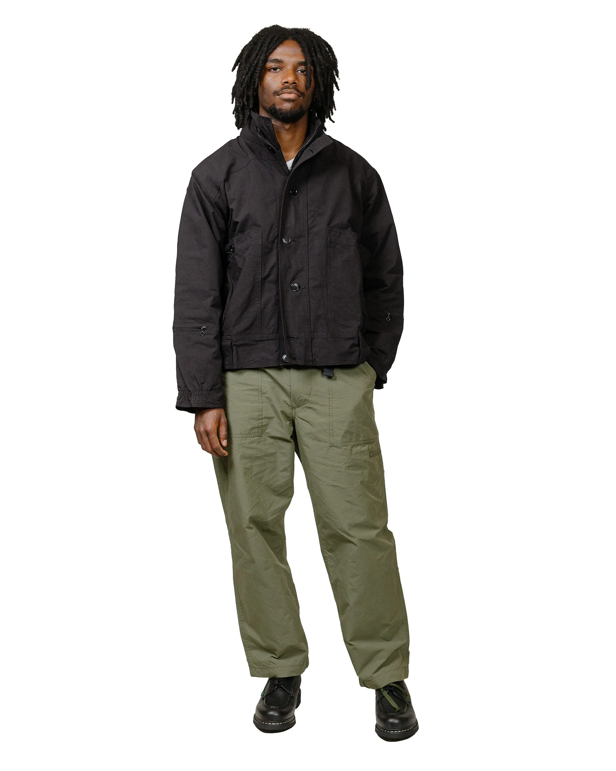 The Corona Utility CJ051 Trek Traveler Shirt Ripstop Black