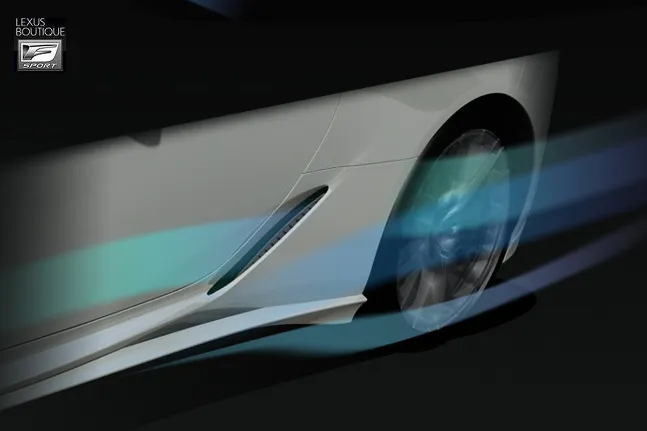 TRD JAPAN 2018-2024 Lexus LC 500/500h Factory Painted Side Skirts