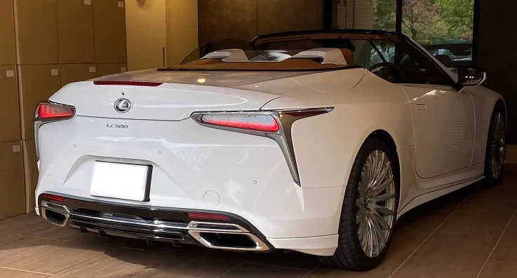 TRD JAPAN 2021-2024 Lexus LC 500 Convertible CFRP Carbon Aero Dynamics Cowling Kit