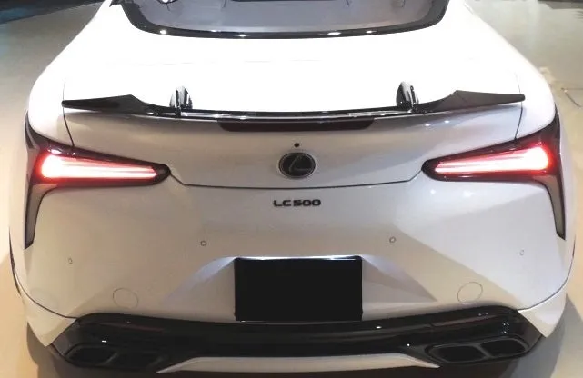 TRD JAPAN 2021-2024 Lexus LC 500 Convertible CFRP Carbon Aero Dynamics Rear Wing Spoiler Kit
