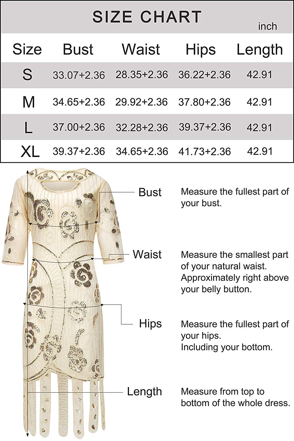 Vintage 1920s Unique Flapper Dress Beaded Gatsby Dress Roaring 20s Sequins Dress Art Deco