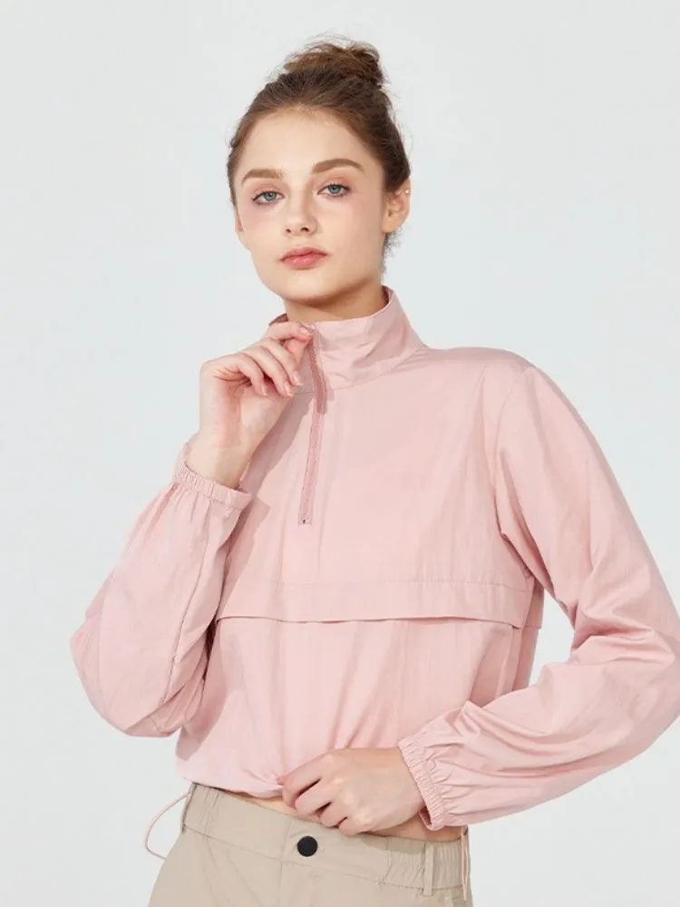 Women's Packable Sunblock Short Jacket