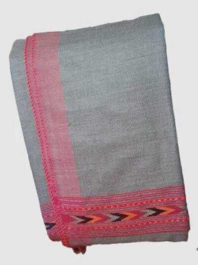 Yak Wool Shawl | Light Brown Colour | Handwoven