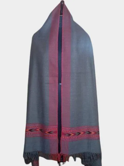 Yak Wool Shawl | Light Brown Colour | Handwoven